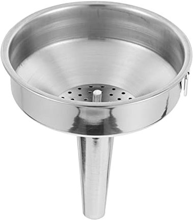 Zerodeko Embudo De Gran Multifuncional De Acero Inoxidable Embudo Reutilizable Para Vino Pequeño Para Frasco Accesorios Para Vino Para Uso Diario