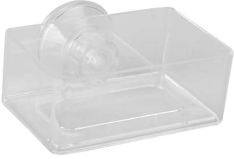 Yardwe 1stück Acryl Fischfutterring Transparente Futterstation Für Aquarien Installieren Verhindert Das Verbreiten Von Futter Für Betta Und Andere Fische s