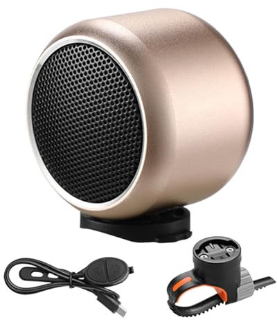 Portable Motorcycle Speaker, Wireless Portable Speaker | Wireless Travel Speaker | Waterproof Wireless Shower Amplifier, Loud Outdoor Speaker with Handlebar Mount to Wall