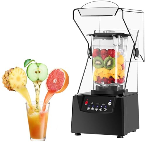 LZDOYY Licuadora para Batidos, licuadora multifunción, Molinillo de Alimentos, exprimidor doméstico, Tazas de 2 l, hasta 17 000 RPM