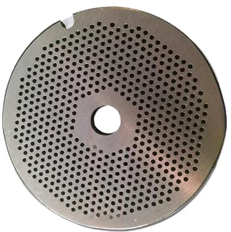 TYGHBNM Raccordo for Tritacarne 32 Lama in Acciaio Inox Piastra Uscita Carne Tipo 32 (Diametro Foro 2 Mm)