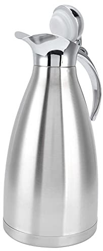 JUROUPI Brocca Vuota Inossidabile Acciaio Portatile Household Isolamento Terma di Bollitore Acqua Calda Acqua Calda (2l)