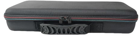 Mirweon Funda para teclado mecánico K75, a prueba de golpes, resistente al polvo, portátil, con asa de transporte, funda protectora