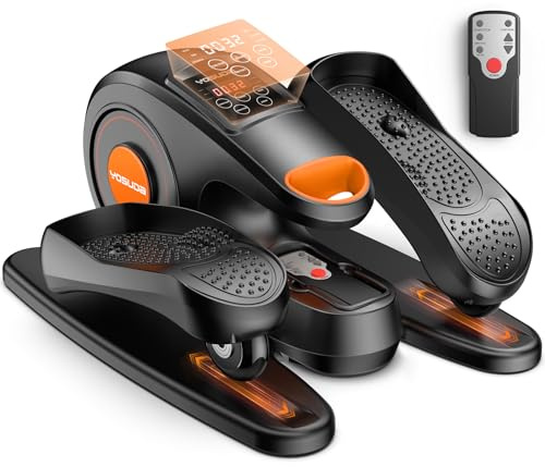 YOSUDA Ejercitador de pedal elíptico, máquina elíptica de entrenamiento cruzado