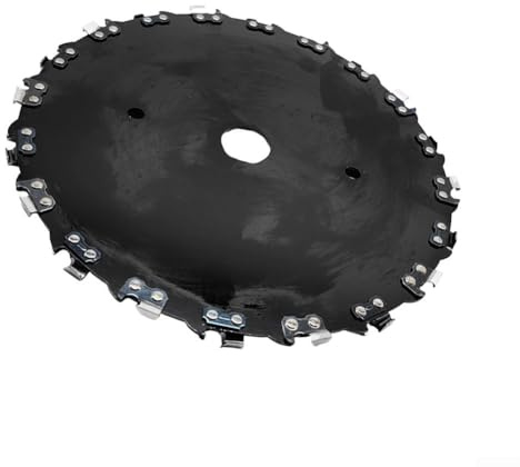 Disco a catena in acciaio al manganese da 230 mm per decespugliatori Echo con costruzione e taglio di precisione