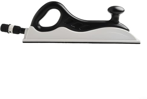 CWOQOCW Handschleifklotz, Trockenschleifbrett, manueller Schleifer für Autolack-Politur und Karosseriefüller, verstellbarer Handhobel mit Vakuumreparatur, 70 x 125/198/400 mm (70 x 400)