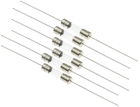 Glassicherungen-Sortiment 5 x 20 mm, 250 V, 0,5 A, 1 A, 2 A, 4 A, 6,3 A, 8 A, 10 A, 20 A, 25 A, 30 A, Sicherungsrohr, 5/10 Stück(5PCS,Fast F,7A)