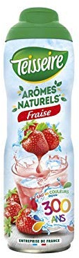 TEISSEIRE - Sirop De Fraise 60Cl - Lot De 3 - Livraison Offerte