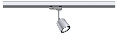 Paulmann 95530 - Sistema binario ProRail3, GU10, max. 10 W, 230 V, colore: argento, cromato