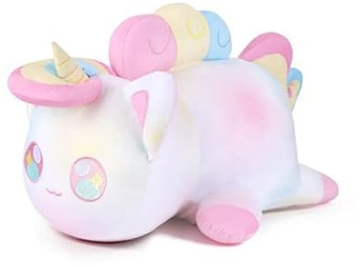 YGMXZL Plüsch Ausgestopfte Katze Kawaii,Plüschtier Flauschiges,Fahrzeug gefüllte plüsch Geschenke für Heimdekoration, Freunde, Kindergeschenk (H)