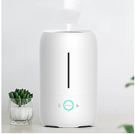 Humidificador Ultrasónico Humidificadores for dormitorio, humidificador de niebla fresco for el bebé con apagado automático y una acogedora luz nocturna Humidificador de Aire