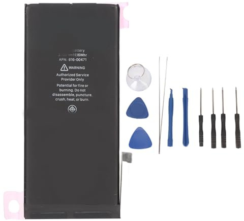 Batterie for iPhone XR, 2942 MAh Haute capacité de Remplacement for iPhone XR Modèle A1984 A2105 A2106 A2108, Batterie de Rechange 0 Cycle, avec Outils D'installation