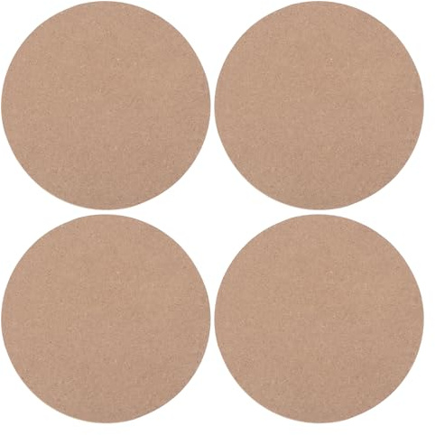 PATIKIL 6 Runde Töpferscheibenplatte, 4 Stück Töpferscheibenplatten für Töpferscheibe, 1/3 Zoll dicke Tonwurfplatten