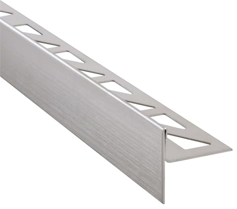 Dalsys Gefällekeil Dusche, Gefälleprofil 148cm, Höhe 12,5mm, Links Silber Duschprofil für begehbare Dusche, Edelstahl korrosionsbeständig