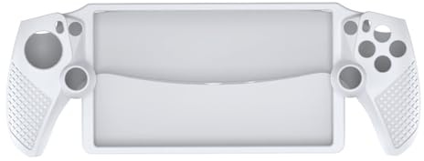 Protective Case for Play Station Portal Gaming Console Drop Protection Simple Solid Color (White)