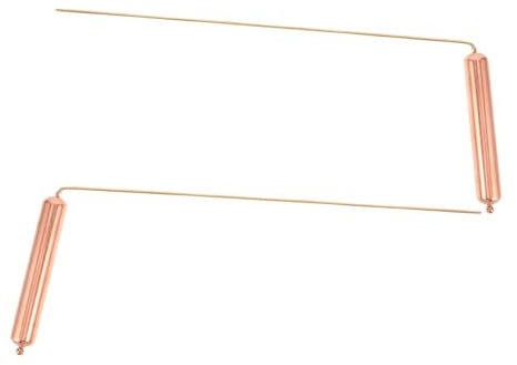 Baguettes Divinatoires 2pcs en Cuivre, Détection Haute Précision, Portables