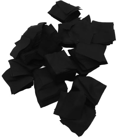 Haofy Almohadillas Cosméticas de Algodón Facial 1200 Sábanas Magnia de Maquillaje Negro Toallitas para una Experiencia de Limpieza Suave y Efectiva