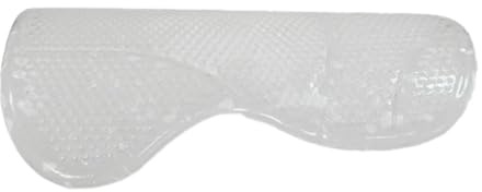 Harilla Sottosella in Gel Cuscino per Sella Inglese Imbottitura in Gel per Allenamento equestre Sportivo, Chiaro