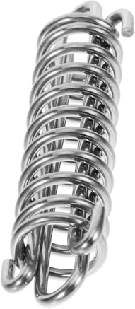 DOITOOL Stoßdämpfende Hundeleinenfeder aus Edelstahl Robustes Zugseil für Große Hunde bis Flexible Leine mit Feder für Mehr Komfort bei Outdoor spaziergängen und Wanderungen