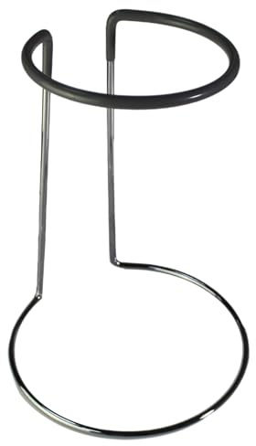 Generico Dekanterständer | Weinabtropfständer | Eleganter Gläsertrockner | Stabiler Metallständer mit Schutz aus Metall für Weinkaraffen, Whisky, Küche, Bar, Zuhause