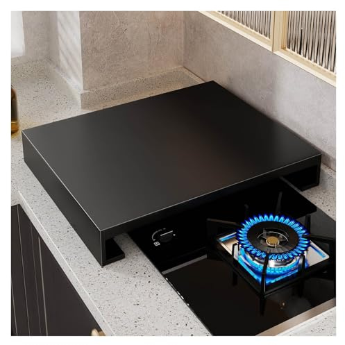 Plaque Recouvrement pour Plaque Cuisson À Gaz Pieds Antidérapants Peu Encombrants Support pour Plaque À Induction Comptoir Convient aux Appartements WXQTM(35x40x7cm)