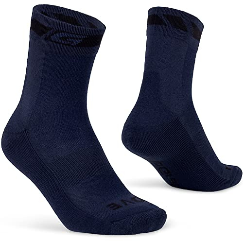 GripGrab Merino Winter Cycling Socks Insulated Thermal Padded Cushioned Breathable Warm Soft Thick Wool Bike Sock