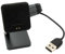 System-S USB 2.0 Kabel 100 cm Ladestation für Redmi Watch 4 Smartwatch Adapter in Schwarz