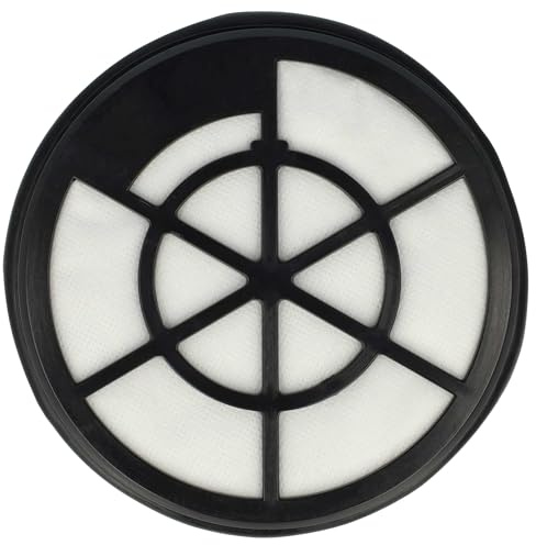 vhbw Staubsaugerfilter kompatibel mit Goblin GVC404W-21 Staubsauger | Abluftfilter Schwarz Weiß