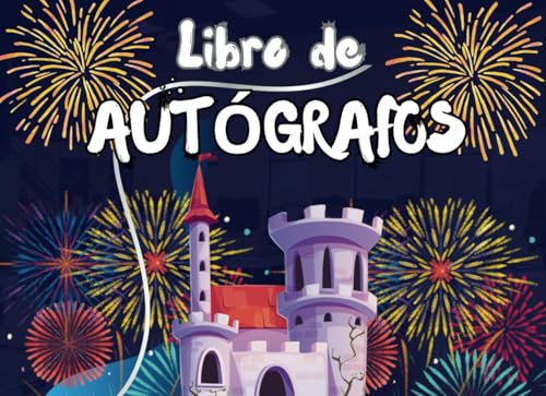 Libro de Autógrafos: Un álbum para que los niños recoger firmas de personajes en aventuras con amigos y familiares en parques temáticos