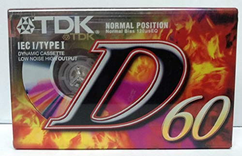 TDK D 60 EB Audio-Kassette (60min)