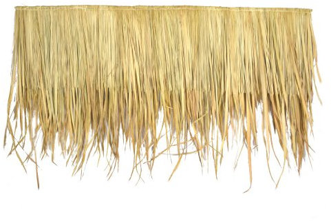 Seegrasdach 145 x 80 cm - Dachmatte aus Schilfgras - Natur Dachschindel als Wind und Sonnenschutz