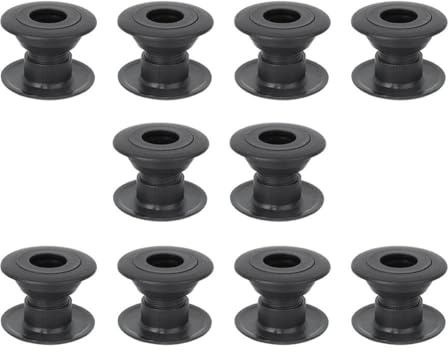 Chacerls Tischfußballlager, 10 Satz Kickertisch Board Lagerstange Kickerbuchse Tischfußball Maschine Lager Kickertisch Lager Zubehör