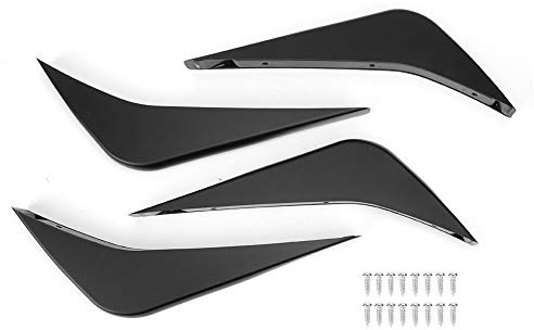 Ailettes de diffuseur Yctze Spoiler de carrosserie de Voiture séparateur de lèvre de Pare-Chocs arrière Spoiler de Pare-Chocs arrière