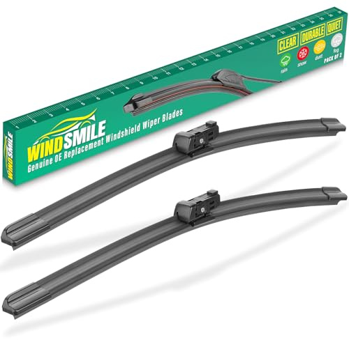 26 19 Windshield Wiper Blades Replacement for Tesla Model Y 2020-2023 Model 3 2017-2023 Premium All Weather Wiper Blade -OEM Quality(2 of Set)