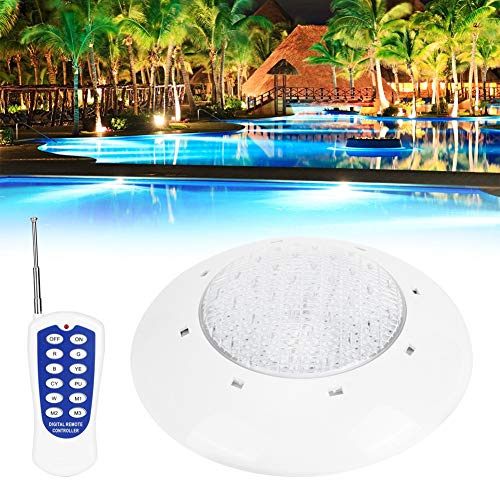 Topyond 460 LED-Schwimmbad-Wandleuchte Mit Farbwechsel, 45 W, Mit Fernbedienung – Unterwasser-Pool-Beleuchtung – Verbesserte Pool-Atmosphäre – Ferngesteuerte Pool-Beleuchtungslösung