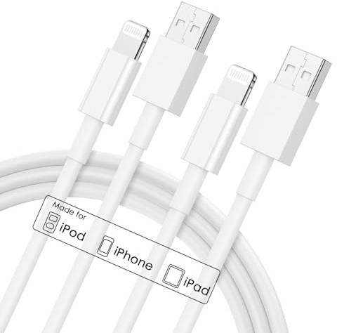 iPhone Charger Cable 3M, [ Apple MFi Certified ] iphone Charging Lead Long USB to Lightning Cable, 10ft Original iPhone Fast Charger Wire for Apple iphone 14 Pro Max/13/12/11/X/6 Plus/5S/mini/SE iPad
