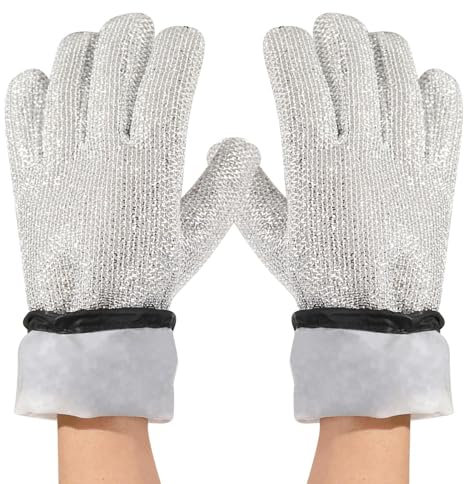 Gants de cuisine,Gants en fil métallique pour nettoyer la maison - Gants de nettoyage de vaisselle réutilisables pour le ménage, la cuisine