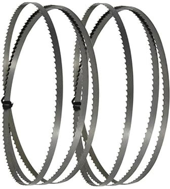 2 Stück 1400 mm Bandsägeblatt 1400 x 6,35 x 0,35 mm Holzbearbeitungswerkzeuge Zubehör 8 Zoll Holzbandsäge TPI 6 10 15(TPI 6)