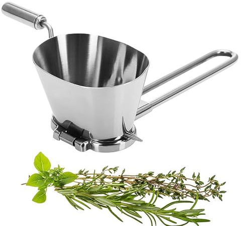 Tritatutto in acciaio inossidabile per prezzemolo, tritatutto manuale per alimenti, macinino manuale per cipolla, insalate di verdure e altri ingredienti