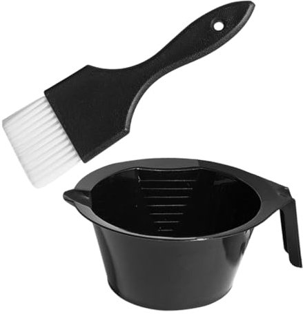 PACKOVE Juego Pincel y Bol Para Teñir El Cabello 1 Set Tamaño Estándar Herramienta Para Mezclar Tinte Cabello Uso Profesional y Doméstico