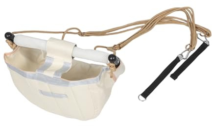 Supvox Babyschaukel für Drinnen und Draußen Stabil und Komfortabel Mitwachsende Höhe und Winkel aus Weichen und Sanften Materialien Leicht Montierbar und Abbaubar für Türrahmen