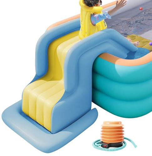 Aufblasbare Wasserrutschen Sommerliches Unterhaltungsspiel