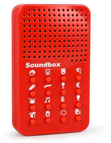 Machine à son amusante - Avec 16 effets sonores - Générateur de sons pour cadeaux, fêtes et pranks