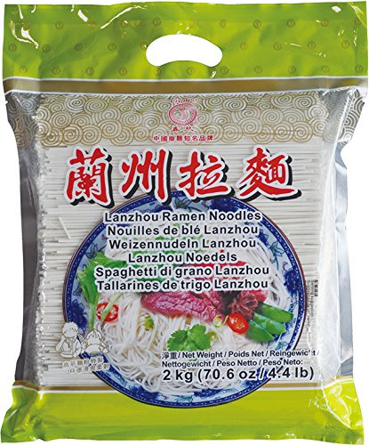 Chunsi Tallarines de Trigo Lanzhou - Paquete de 8 x 2000 gr - Total: 16000 gr