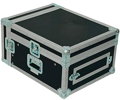 Tego Pro 27104p Winkelrack 5/12 HE PROFI - 19 Kombi Case 12 HE oben / 5 HE unten, L-Rack, DJ Rack