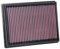 K&N Tauschluftfilter kompatibel mit Ford Focus IV 1.0 & 1.5 (inkl. Diesel) & 2.0 Diesel 2018- (33-3131)