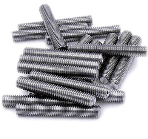 Lot de 20 vis sans tête à six pans creux M3 (3 mm x 25 mm) en acier inoxydable (A2)