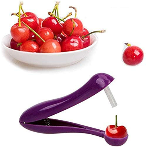 Dénoyauteur de Cerises en Plastique Olives Cuisine Outil pour Enlever Noyau de Fruits Outil de Cuisine