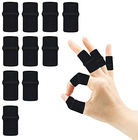 10 pezzi Stecca per Dito Trigger Protezione Bretelle per il Pollice Supporto Stecca Elastica Protezioni Protettori per Stecche per Dita Sportive Compressione Bretelle Sollievo Dolore Aiuto l'artrite