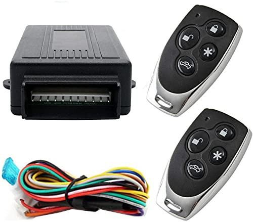 Style15 Universal-Tür-Zentralverriegelungs-Kit mit Kontrollbox + 2 Ersatz-Fernbedienungen für die Auto-Zentralverriegelung